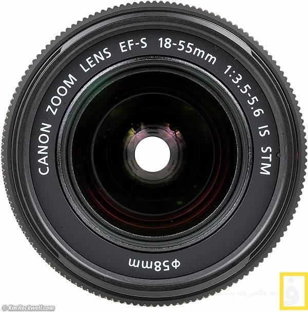 بررسی لنز Canon 18-55 IS STM